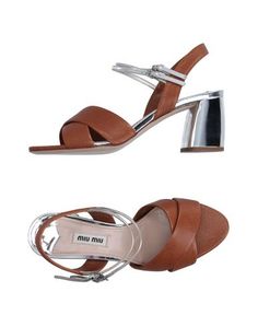 Сандалии MIU MIU