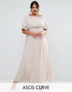 Платье макси ASOS CURVE - Серый