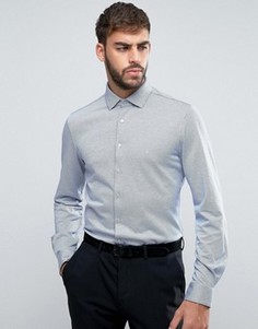 Строгая трикотажная рубашка скинни Calvin Klein - Белый