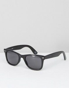 Квадратные солнцезащитные очки ASOS - Черный
