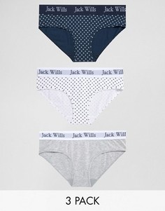 Комплект из 3 трусов Jack Wills Wilden - Мульти