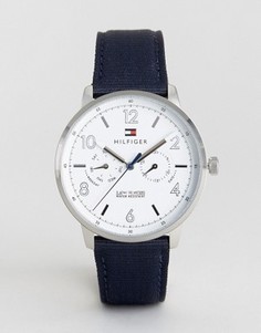 Часы с темно-синим ремешком Tommy Hilfiger 1791358 Nato - Темно-синий