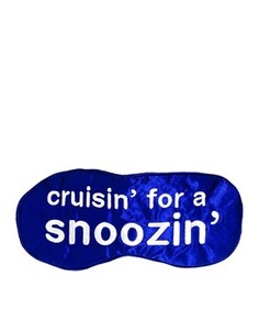 Шелковая маска для сна Anatomicals Cruisin For A Snoozin - Бесцветный