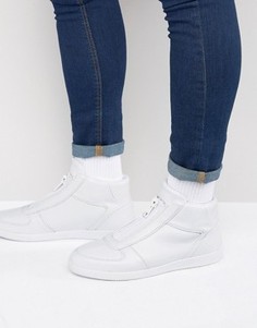 Белые высокие кроссовки ASOS - Белый
