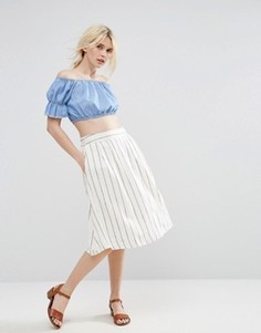 Юбка в тонкую полоску Vero Moda - Мульти