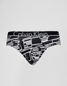 Трусики из микрофибры Calvin Klein ID - Черный