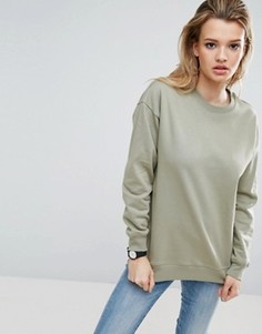 Свободный свитшот ASOS - Stone