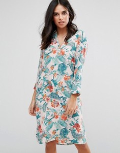 Платье-рубашка Soaked In Luxury - Мульти