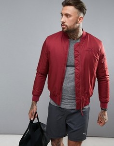 Утепленный бомбер Puma Vintage - Красный