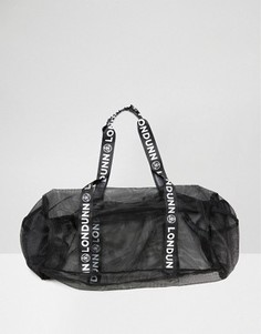 Сетчатая спортивная сумка с логотипом Missguided Londunn - Черный