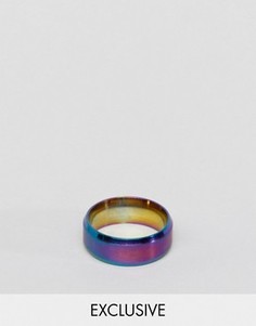 Разноцветное кольцо Reclaimed Vintage - Фиолетовый