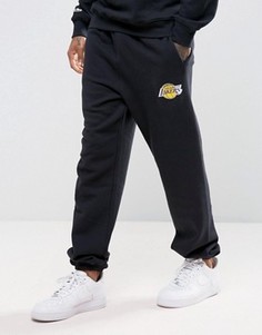 Джоггеры с манжетами Mitchell & Ness LA Lakers NBA - Черный
