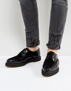 Черные кожаные туфли на шнуровке с мягкой подошвой ASOS - Черный