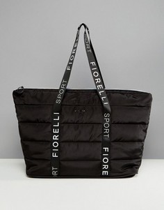 Черная стеганая сумка Fiorelli Sport - Черный