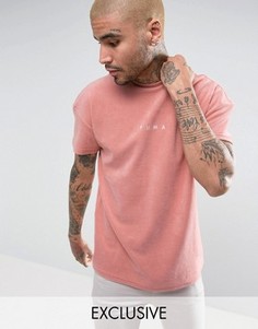 Розовая махровая футболка Puma эксклюзивно для ASOS 57533306 - Розовый