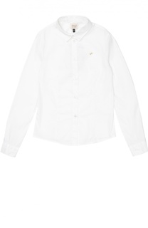 Блуза прямого кроя с декоративной отделкой Giorgio Armani