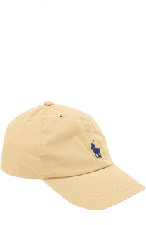 Бейсболка из хлопка с нашивкой Polo Ralph Lauren