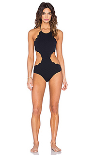 Слитный купальник mott cutout maillot - Marysia Swim