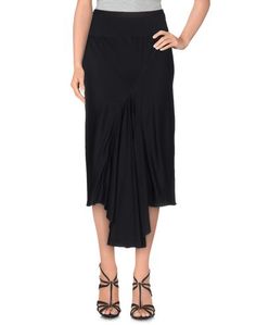 Юбка длиной 3/4 Rick Owens