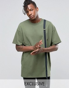 Oversize-футболка Reclaimed Vintage - Зеленый
