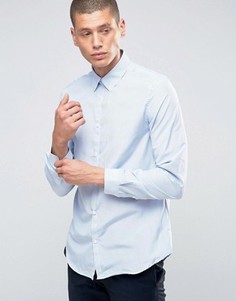 Рубашка в тонкую полоску New Look - Темно-синий