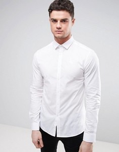 Суперузкая рубашка SikSilk - Белый