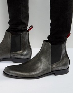 Ботинки челси цвета металлик HUGO by Hugo Boss Sigma - Серебряный