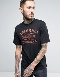 Черная футболка с логотипом Columbia Rough & Rocky - Черный