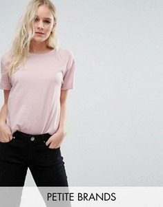 Футболка бойфренда New Look Petite - Фиолетовый