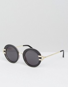 Круглые солнцезащитные очки Somedays Lovin - Черный