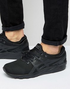 Черные кроссовки Asics Gel-Kayano Evo H707N 9090 - Черный