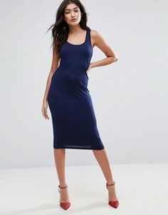 Облегающее платье Jasmine - Темно-синий