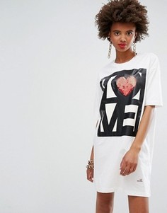 Платье Love Moschino - Белый