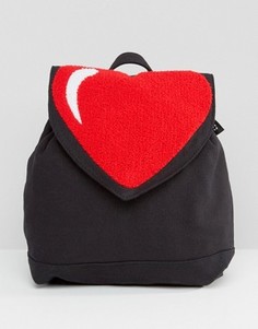 Рюкзак с сердцем Lazy Oaf - Черный