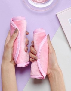 Magnitone London WipeOut - 2 удивительные очищающие тканевые салфетки из микрофибры розового цвета - Бесцветный