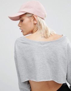 Однотонная бейсболка ASOS - Розовый