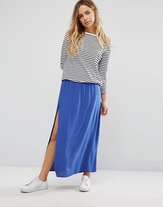 Юбка макси Vero Moda Super Easy - Синий
