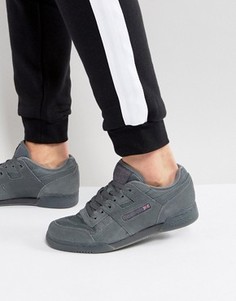 Серые кроссовки Reebok Workout BS8439 - Серый