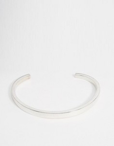 Серебристый металлический браслет Seven London эксклюзивно для ASOS - Серебряный