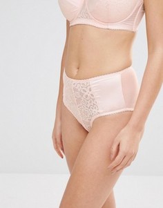 Трусики с завышенной талией ASOS FULLER BUST Kendra - Розовый