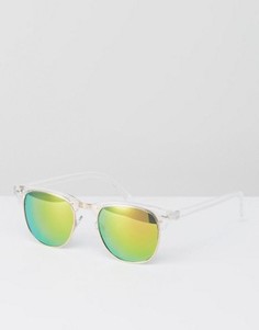 Солнцезащитные очки в стиле ретро Jeepers Peepers - Прозрачный