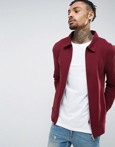 Трикотажная куртка Харрингтон ASOS - Красный