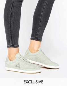 Зеленые кроссовки Le Coq Sportif Stadio эксклюзивно для ASOS - Бежевый