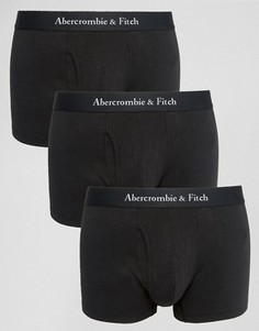 3 пары боксеров-брифов Abercrombie & Fitch - Черный