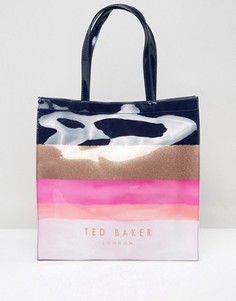 Большая сумка с логотипом Ted Baker Delcon - Мульти