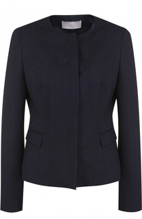 Приталенный жакет с круглым вырезом HUGO