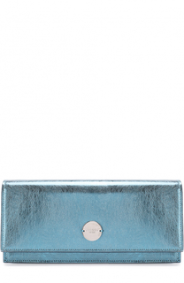 Клатч Fie из металлизироанной кожи Jimmy Choo