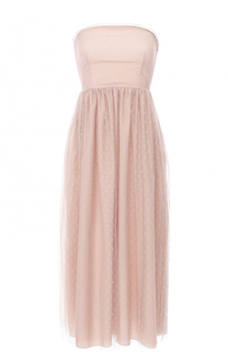 Приталенное платье-бюстье REDVALENTINO