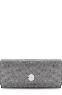 Металлизированный клатч Fie Jimmy Choo