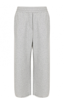 Укороченные расклешенные брюки с  эластичным поясом T by Alexander Wang